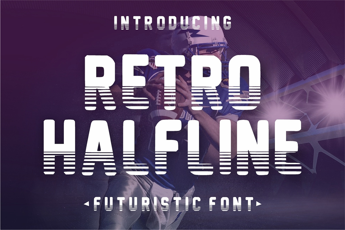Retro Halfline, a Serif Font by Limited.studio