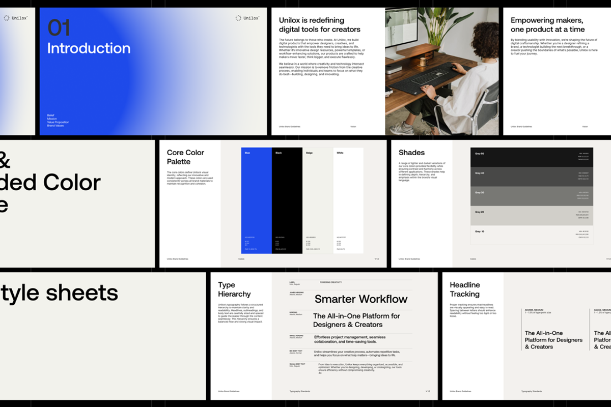 Brand Guidelines Template, a Branding & Logo Template by Nolox (Photo 4 of 6)