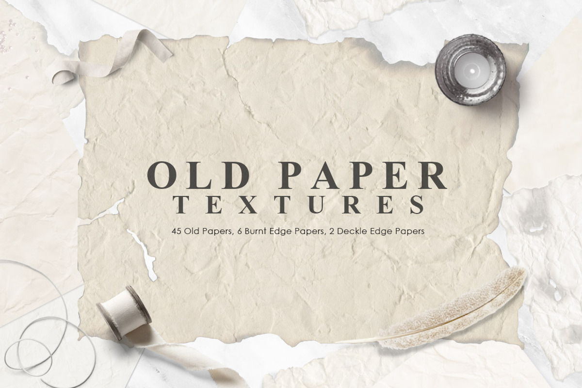 Old Vintage Paper Textures, a Texture Graphic by NassyArt (Photo 1 of 6)