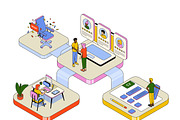 Collection of Isometric Illustration, an Education Illustration by Creative Graphics (Thumbnail 9 of 12)