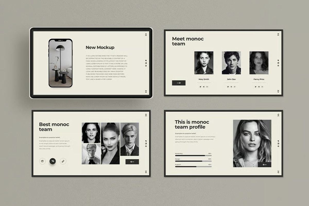 Business Presentation Template Powerpoint preview 5