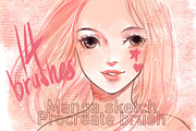 Ultimate manga bundle procreate, a Brush Add-On by Meisanmui (Thumbnail 12 of 29)