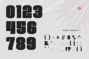 Rexa Bold - Modern Sport Logo Font, a Sans Serif Font by Nirmana Visual (Thumbnail 8 of 11)