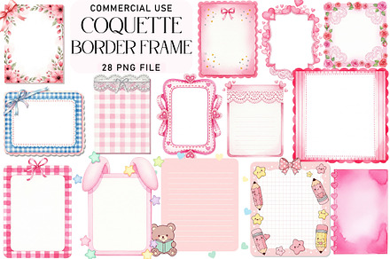 Border Frame Coquette