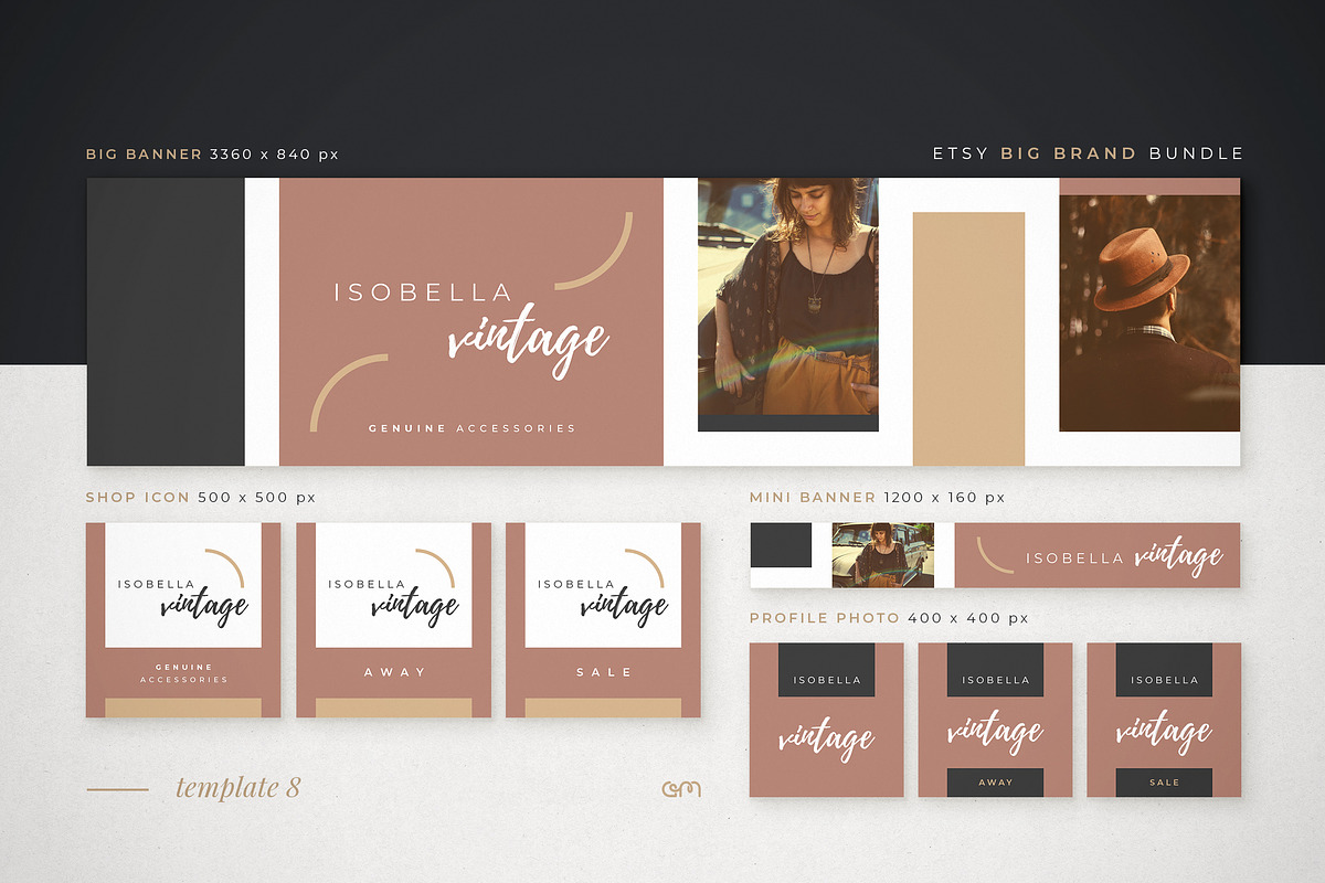 Etsy Big Brand Bundle, a Branding & Logo Template by AM Studio (Photo 11 of 23)