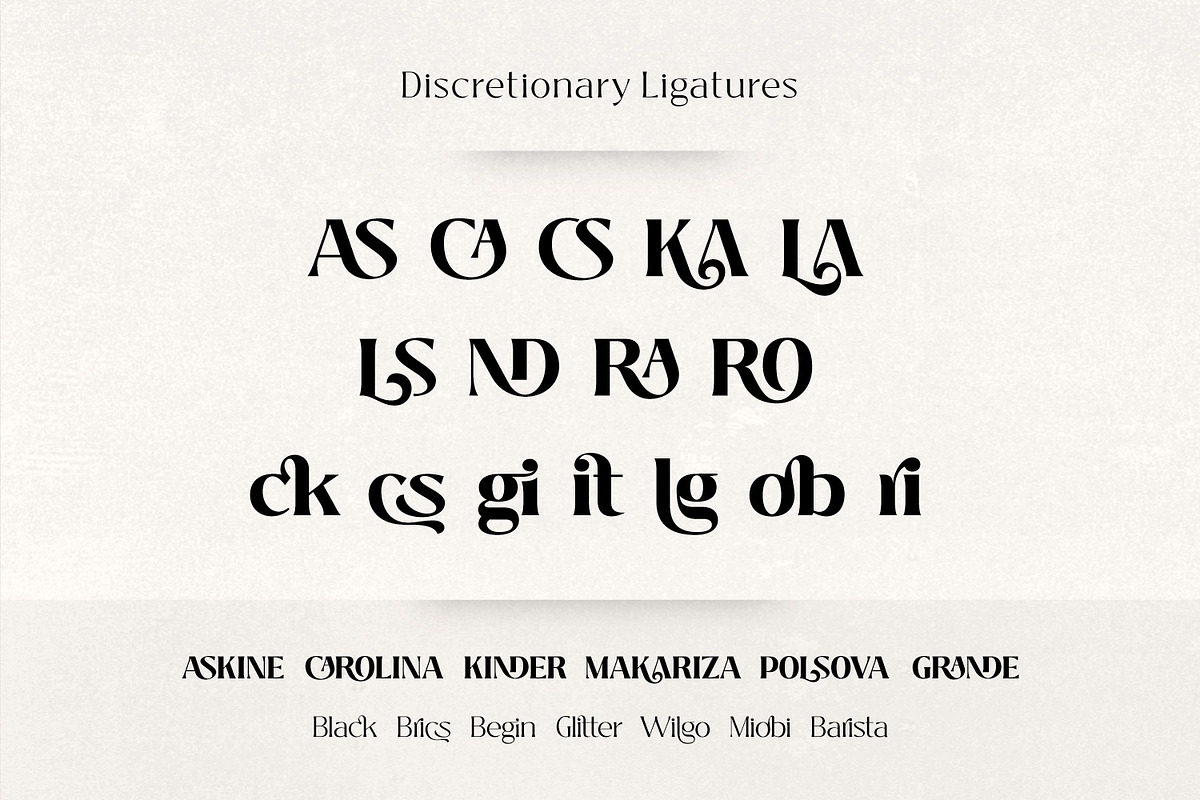 Bitra - Beauty Serif Family, a Serif Font by creativemedialab (Photo 13 of 17)