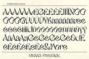 VIVANA | Modern Display, a Sans Serif Font by Alif Devan R. (Thumbnail 12 of 12)