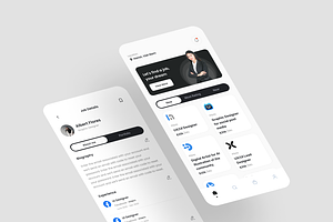 Over - Job Finder App UI Kit