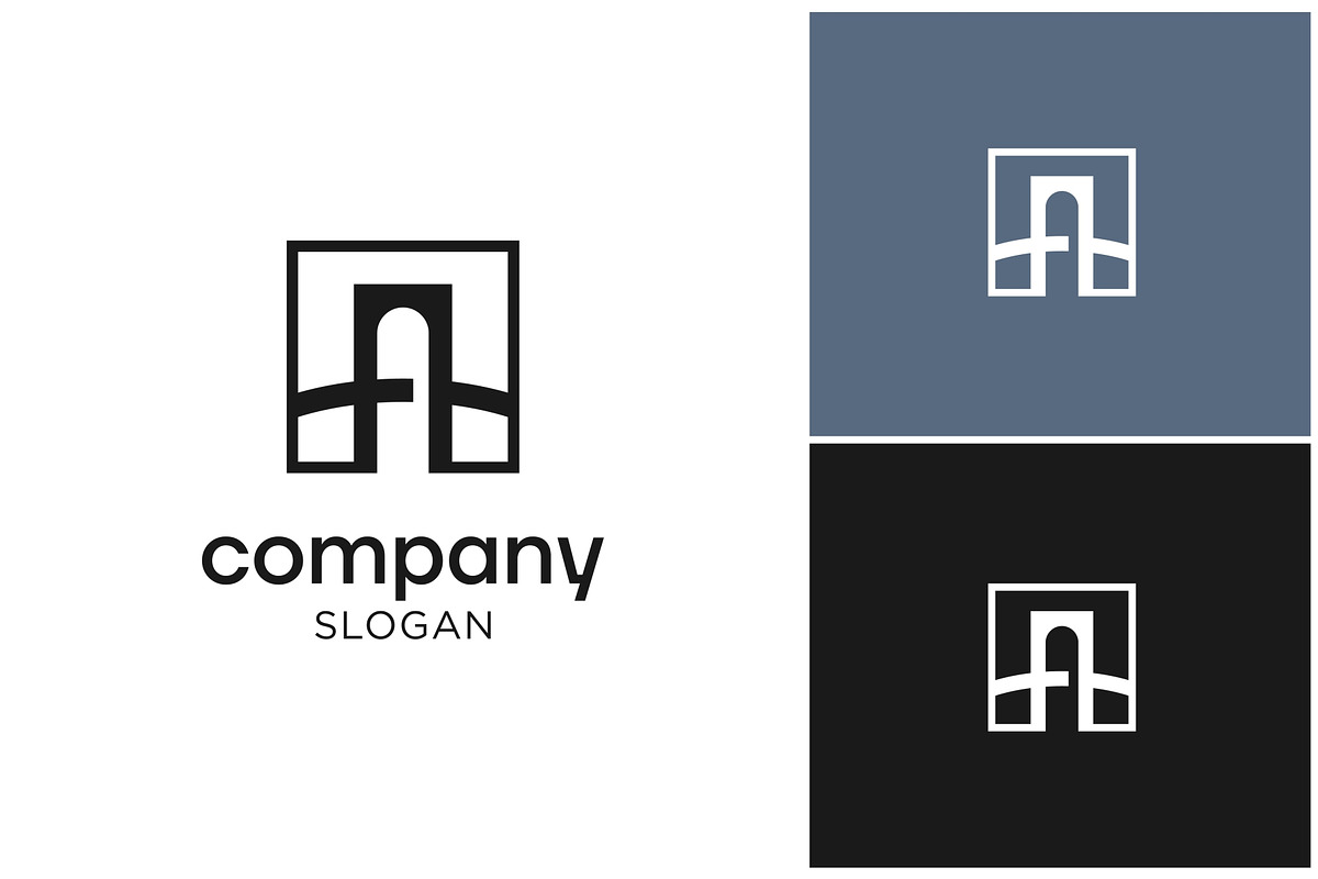Square Bridge Logo, a Branding & Logo Template by ika trisiana (Photo 2 of 2)