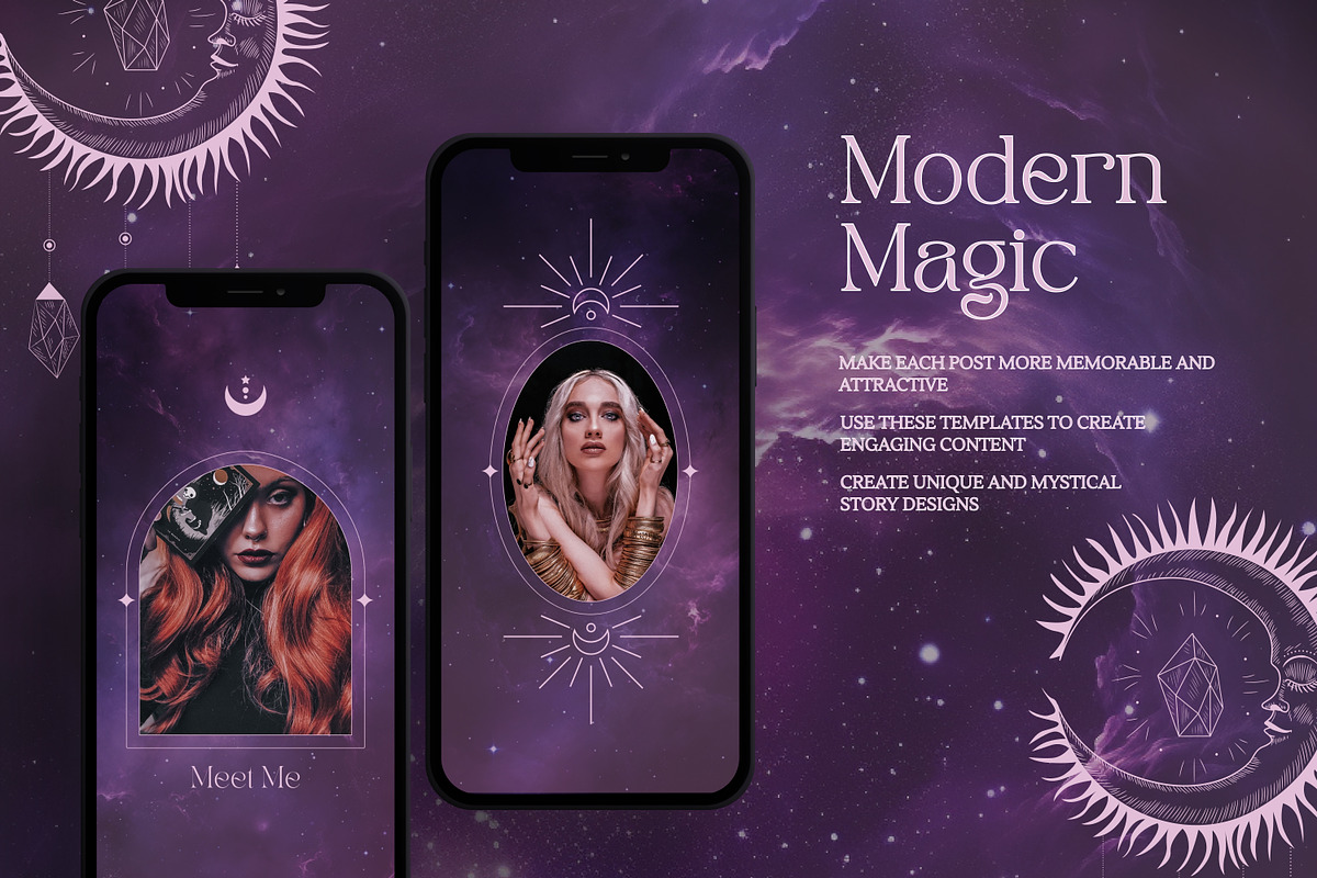 Purple Spiritual Instagram Stories, a Social Media Template by Under My Cozy Roof (Photo 6 of 9)
