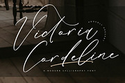 Victoria Cordeline A Modern Font, a Script Font by Storytype Studio (Thumbnail 1 of 15)