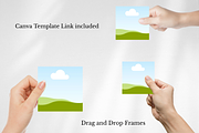 Sticker Holding Canva Mockups, a Merchandise Mockup by Wicked Creative (Thumbnail 8 of 11)