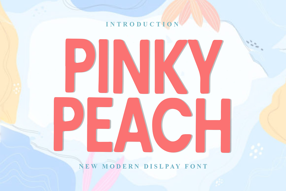 Pinky Peach, a Script Font by FreshTypeINK (Photo 1 of 8)