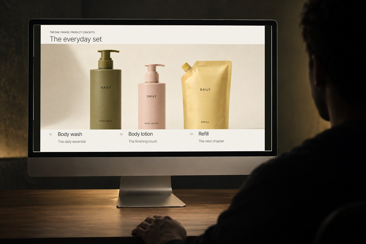 DAILY Consumer Brand Presentation, a Presentation Template by Oday Noon (Photo 5 of 9)