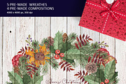 Merry Little Christmas Set, a Decorative Illustration by HannaSymo (Thumbnail 3 of 4)