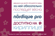 Nordique Pro Cyrillic Regular, a Sans Serif Font by Leksen Design (Thumbnail 2 of 3)