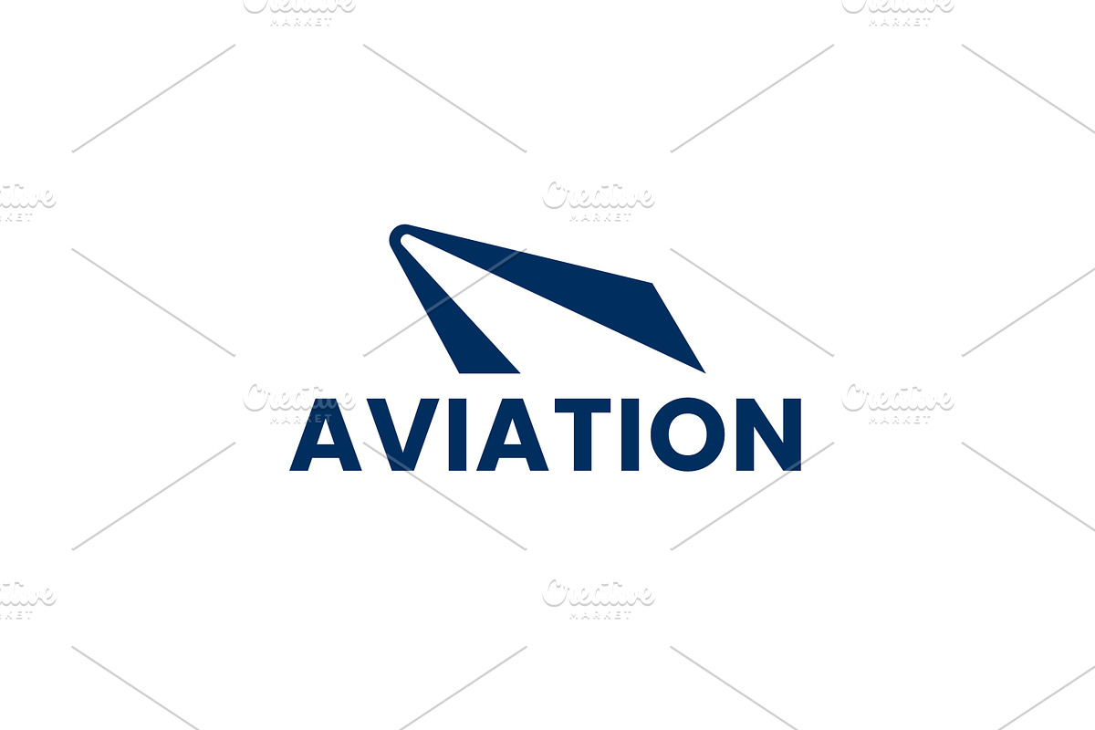 Aviation logo icon illustration, a Branding & Logo Template by Dyn Studio