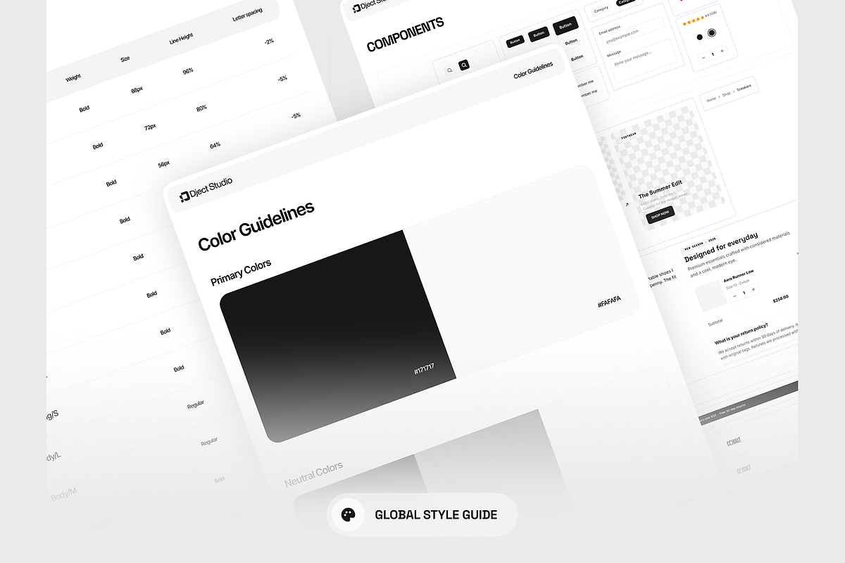 COBALT E-commerce UI Kit, an UI Kit Template by DjectStudio (Photo 7 of 8)