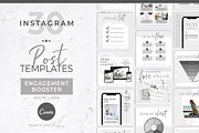 Instagram Engagement Booster | Canva, a Social Media Template by Thirty One Palms Studio (Thumbnail 1 of 8)