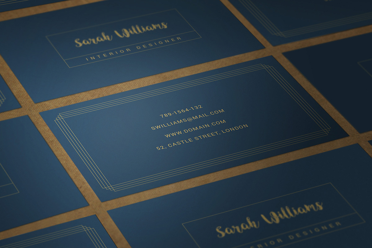 Classic Business Card Template, a Business Card Template by PSD Storm (Photo 14 of 21)