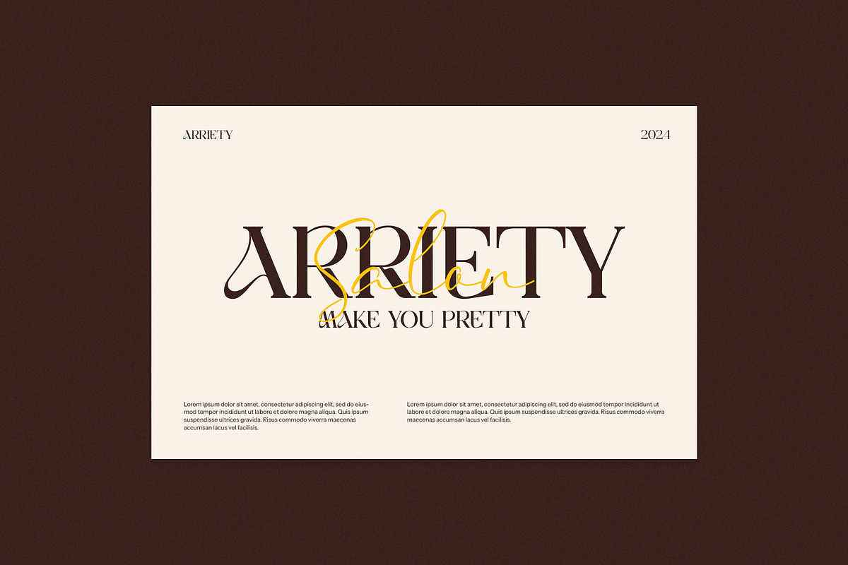 Magins Elegant Serif Font, a Serif Font by Graphicxell (Photo 2 of 8)