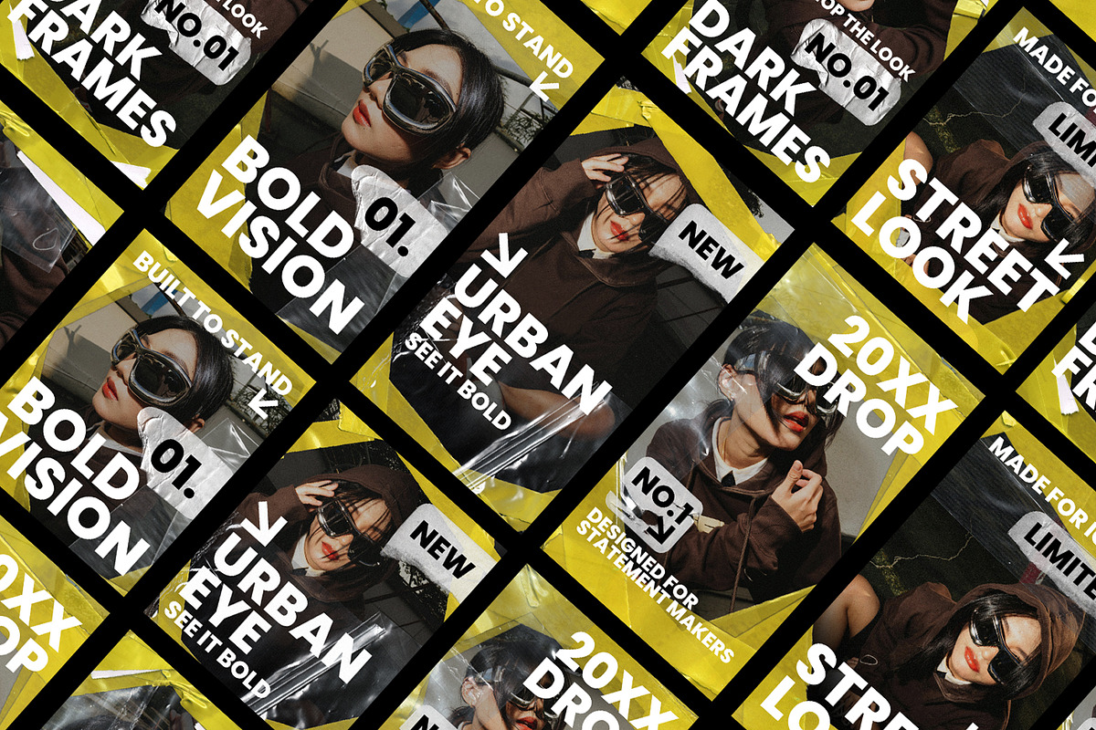 10 Bold Frames Social Media Pack, a Social Media Template by Parisa-Artstudio (Photo 4 of 4)