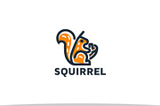 Squirrel Logo Template, a Branding & Logo Template by Metrolinevision (Thumbnail 1 of 2)