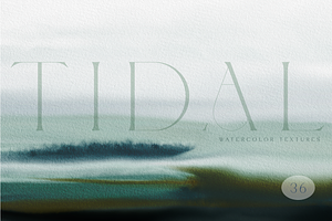 Tidal - Watercolor Textures