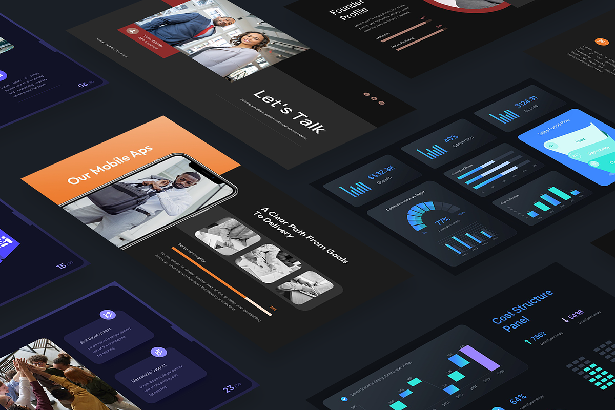 Corporate Bundle - Google Slides, a Presentation Template by New Coral Design (Photo 23 of 23)