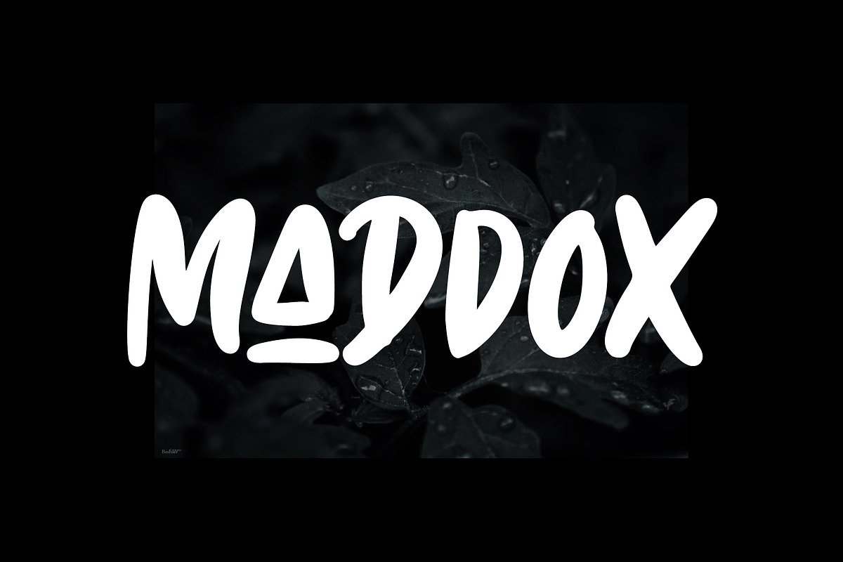 Maddox, a Font by Weape Studio (Photo 1 of 8)