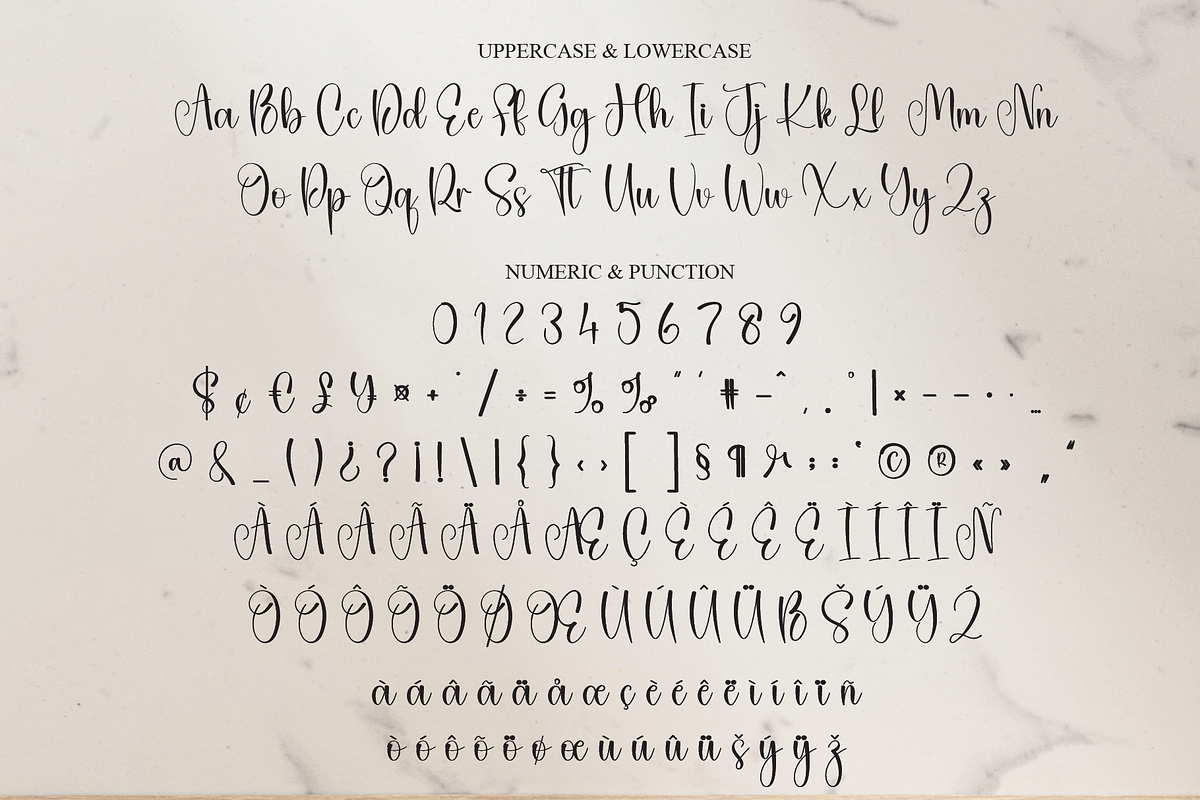 Simplify | Script Font, a Handwritten Font by Scratchones (Photo 8 of 9)