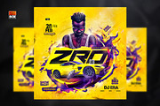 Flyer Template Rap Artist, a Flyer Template by MonkeyBOX (Thumbnail 1 of 3)