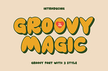 GF Magic - Retro Groovy Font