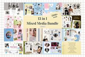 2800+ Mixed Media Bundle