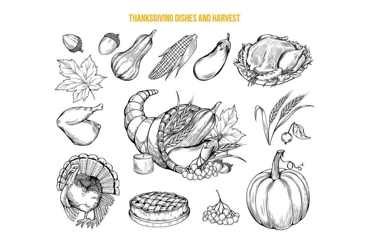 Thanksgiving Graphics Collection, an Object Graphic by ilonitta (Photo 5 of 9)