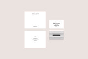 Sophia Business Card Templates, a Business Card Template by studiolmh (Thumbnail 2 of 4)