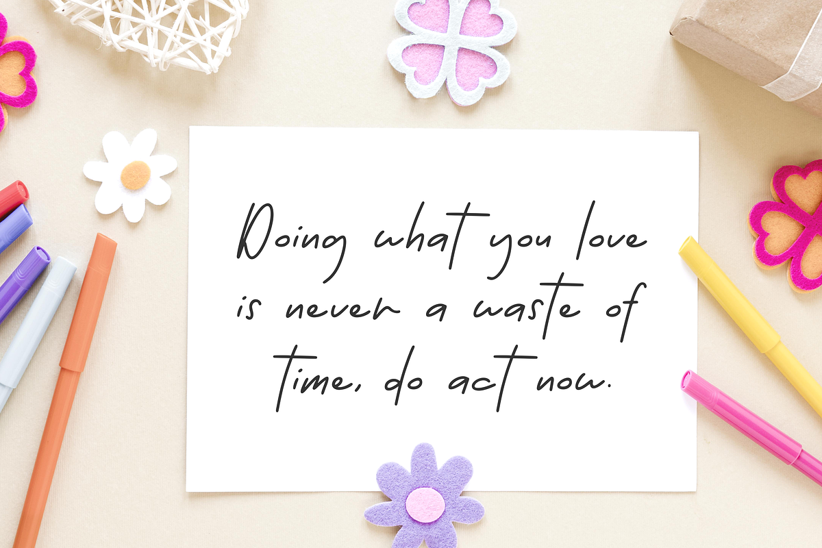 Essentials Handwriting, a Font by Essentials Studio (Photo 6 of 8)