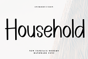 Household, a Script Font by FreshTypeINK (Thumbnail 1 of 8)