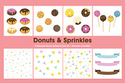 Donuts and Sprinkles of Sweets, an Illustration by Spark Design (Thumbnail 2 of 2)