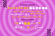 Techno Wave - Y2k Style Font, a Font by PutraCetol Studio (Thumbnail 9 of 11)