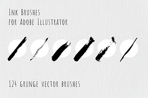 124 vector brushes