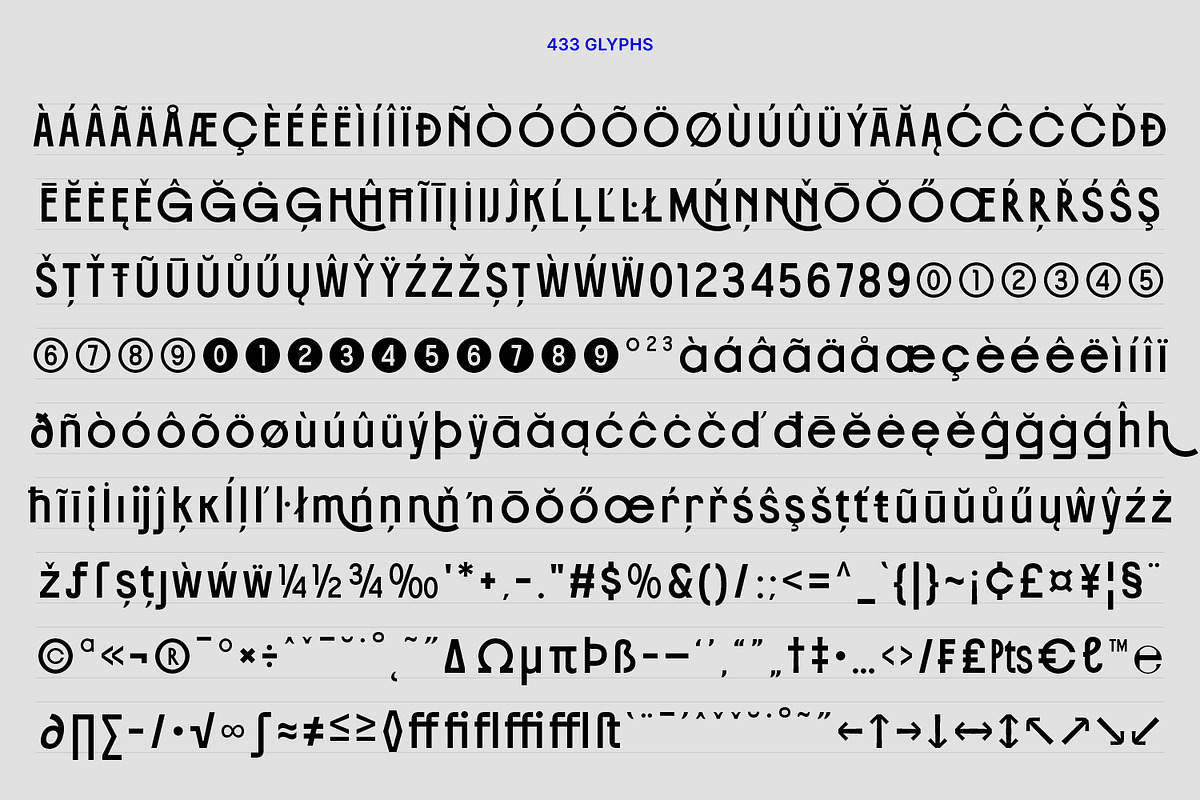 PRAK Phonical - Sans Serif Display, a Sans Serif Font by Healltica.std (Photo 10 of 19)