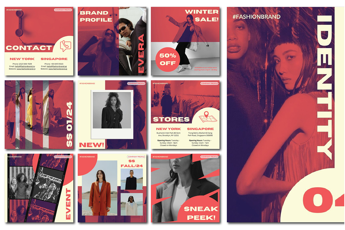 Business Instagram Templates - Canva, a Social Media Template by AestheticArchitect (Photo 3 of 5)