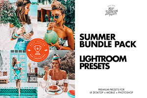 BUNDLE Summer Lightroom presets