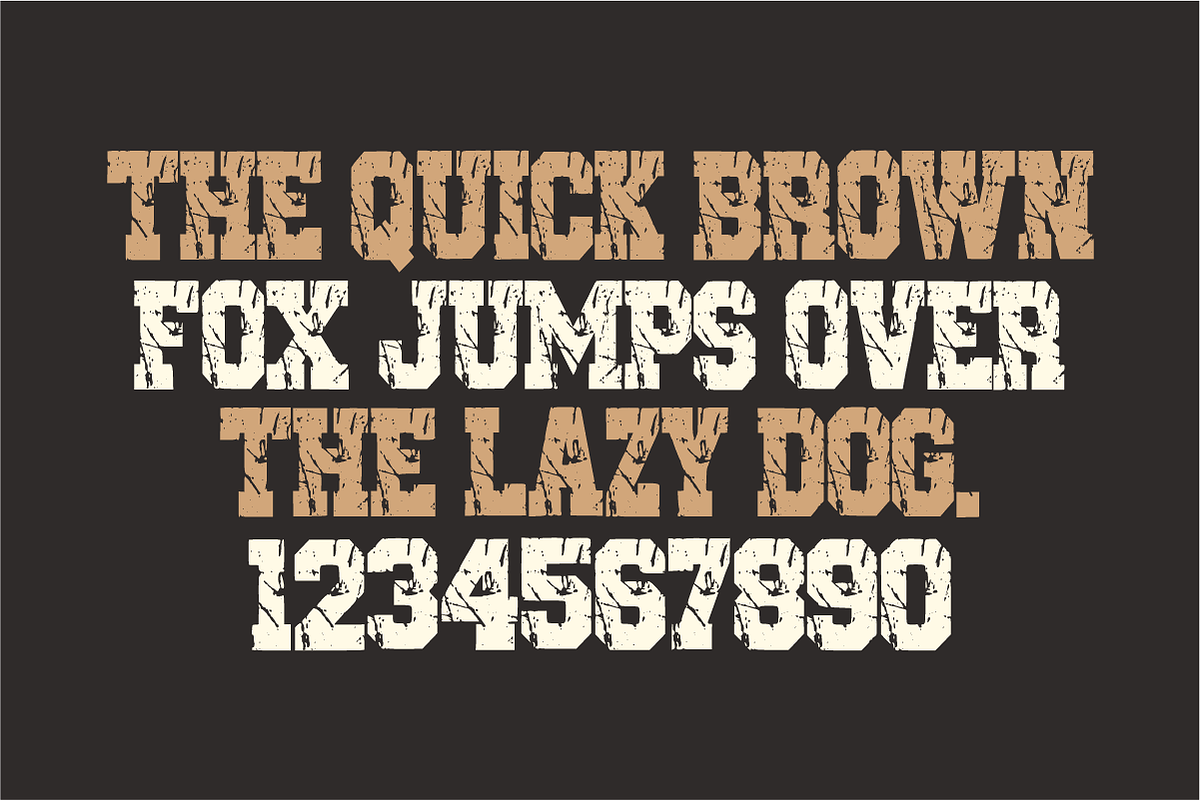 Vintage College – Varsity Font, a Slab Serif Font by KiddoGlyphs Studio (Photo 5 of 5)