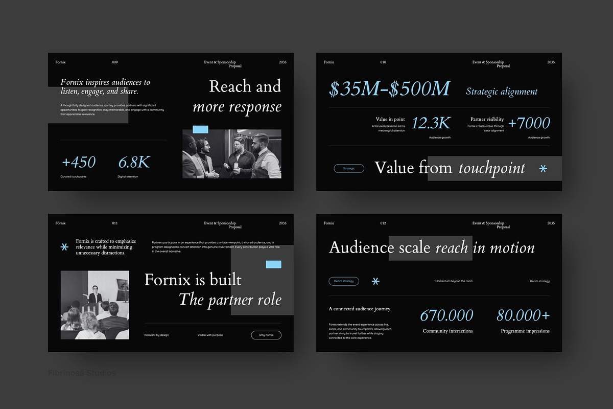 Event & Sponsorship Proposal Deck, a Presentation Template by FIBRINOSÄ (Photo 5 of 7)