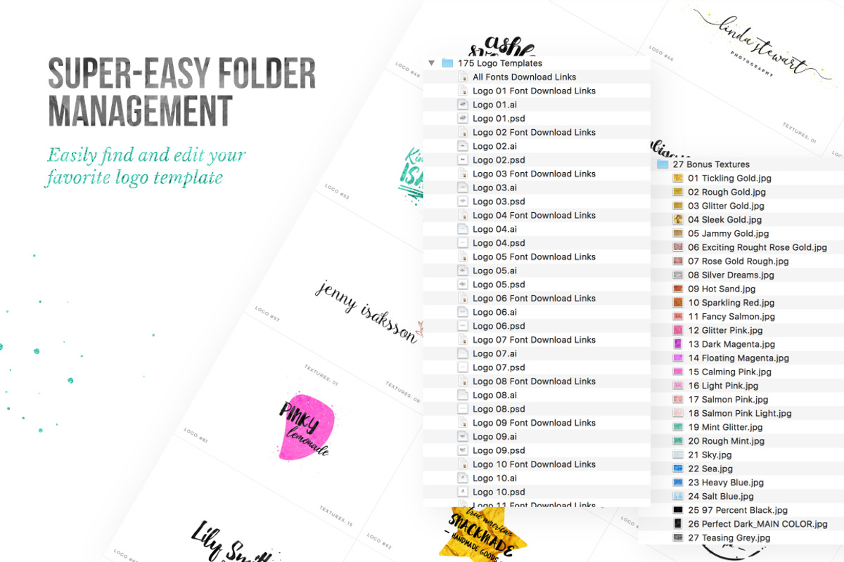 The Humongous Girlpreneurs Logo Pack, a Branding & Logo Template by Mats-Peter Forss (Photo 11 of 14)