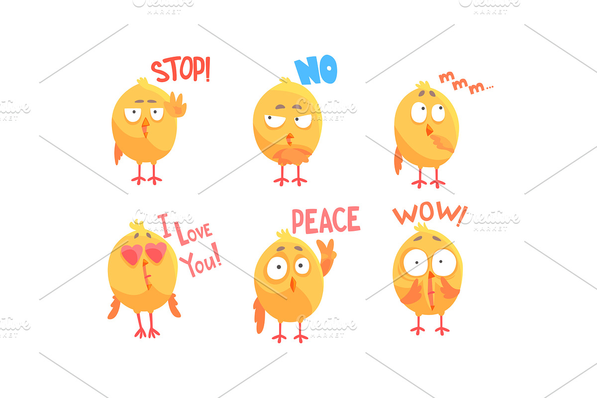 Funny Chicken Character with, an Animal Illustration by TopVectors