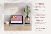 Beauty Influencer Business Kit, a Templates & Theme by Golden Horizons Studio (Thumbnail 16 of 19)