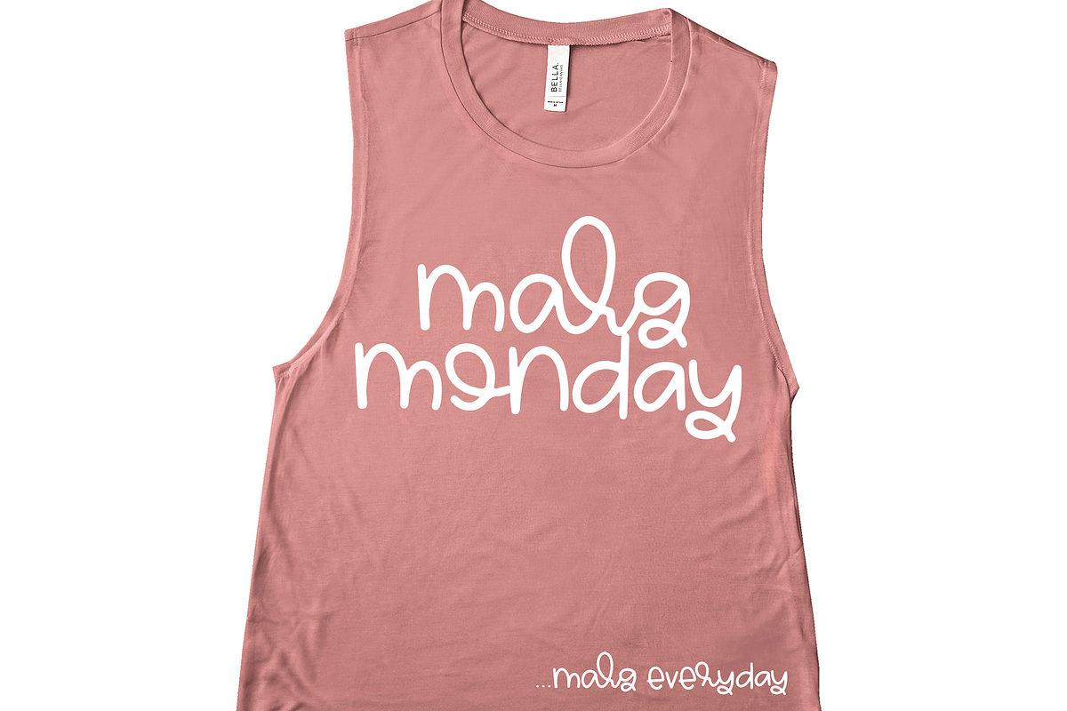 Pink Margarita - Handwritten Font preview 3